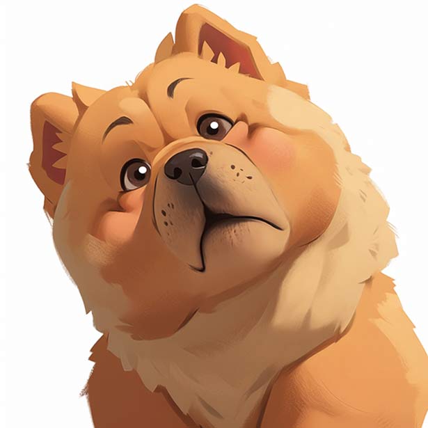 Curious Chow Chow